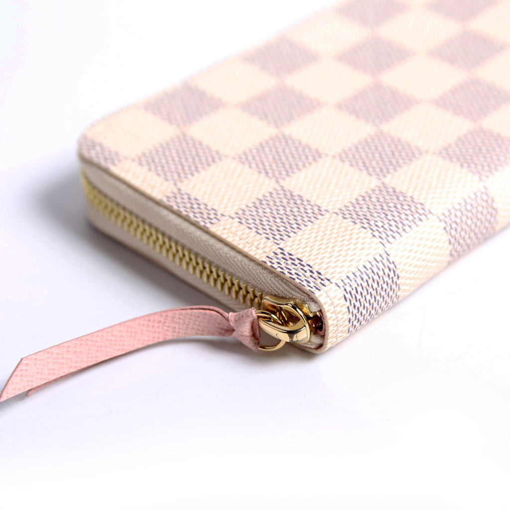 Clemence Wallet Damier Azur