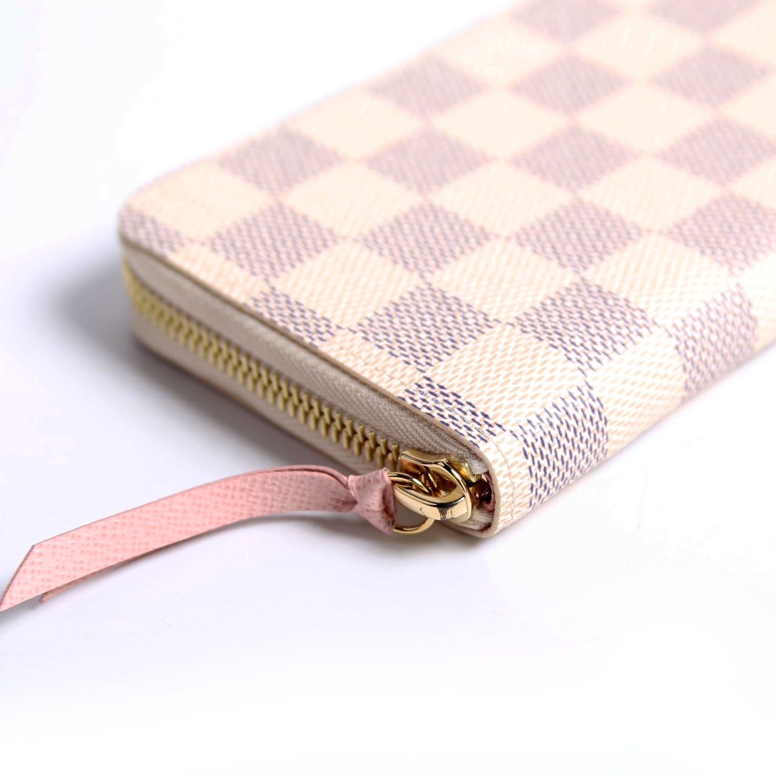 Clemence Wallet Damier Azur