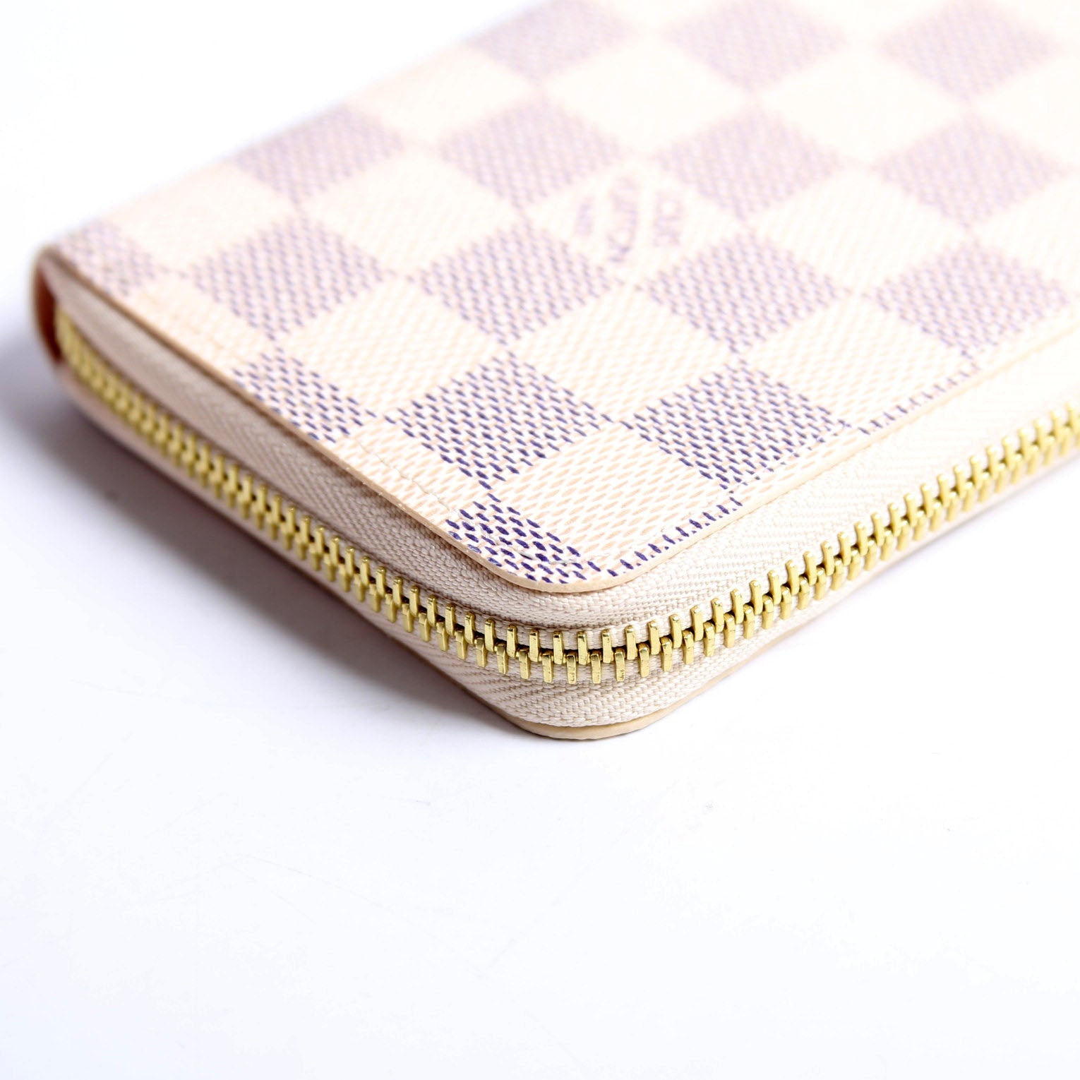 Clemence Wallet Damier Azur
