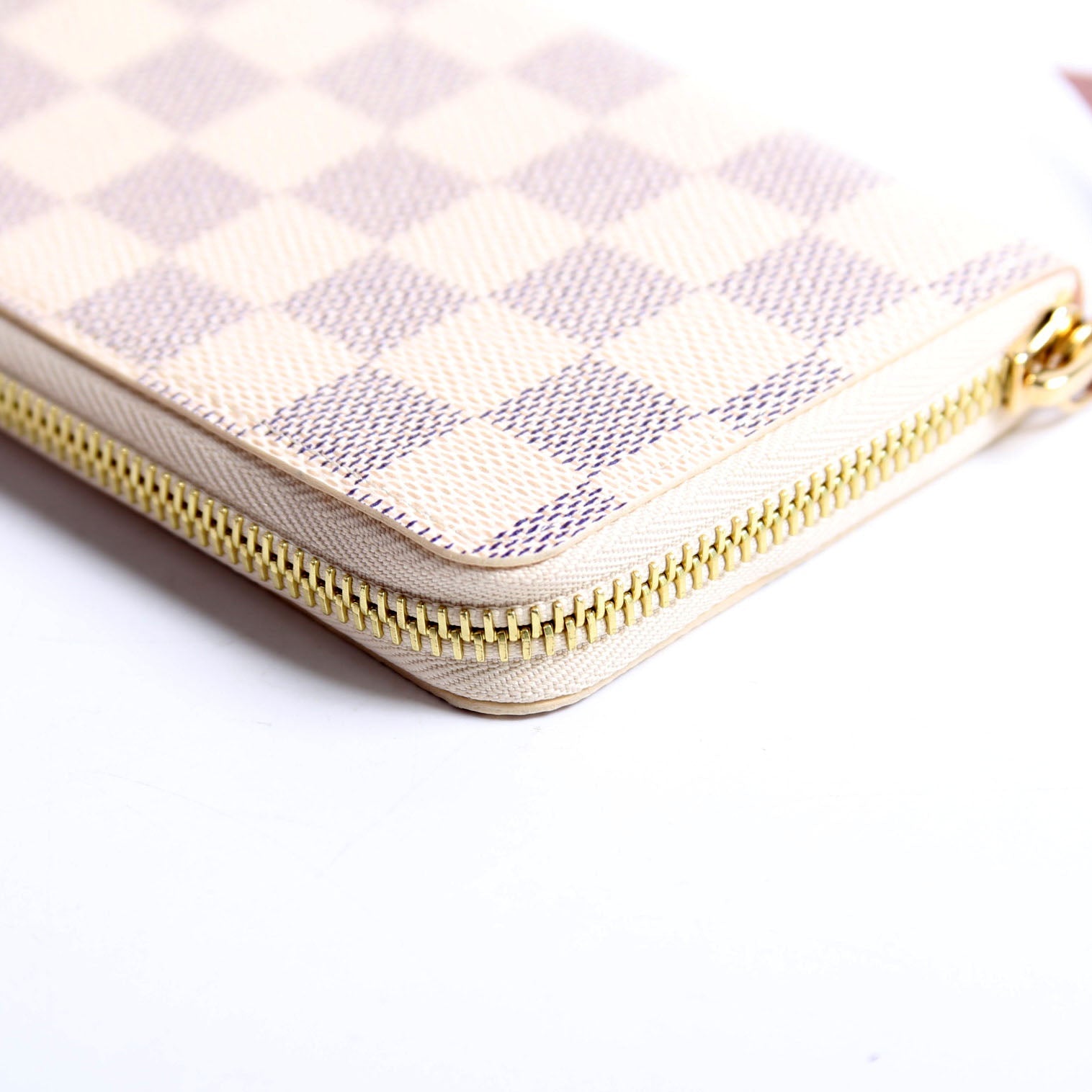 Clemence Wallet Damier Azur
