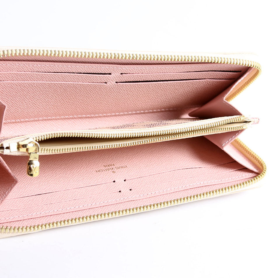 Clemence Wallet Damier Azur