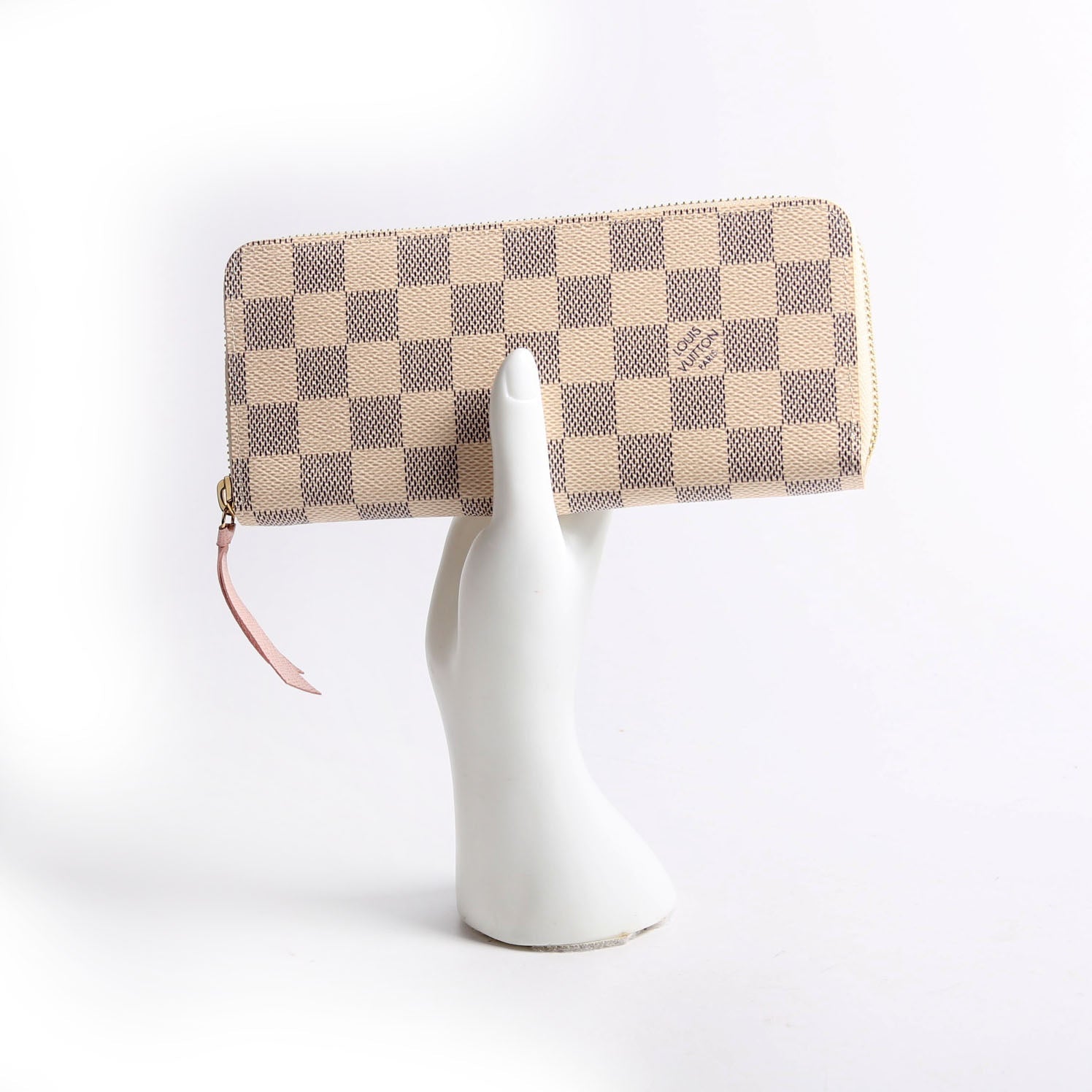 Clemence Wallet Damier Azur
