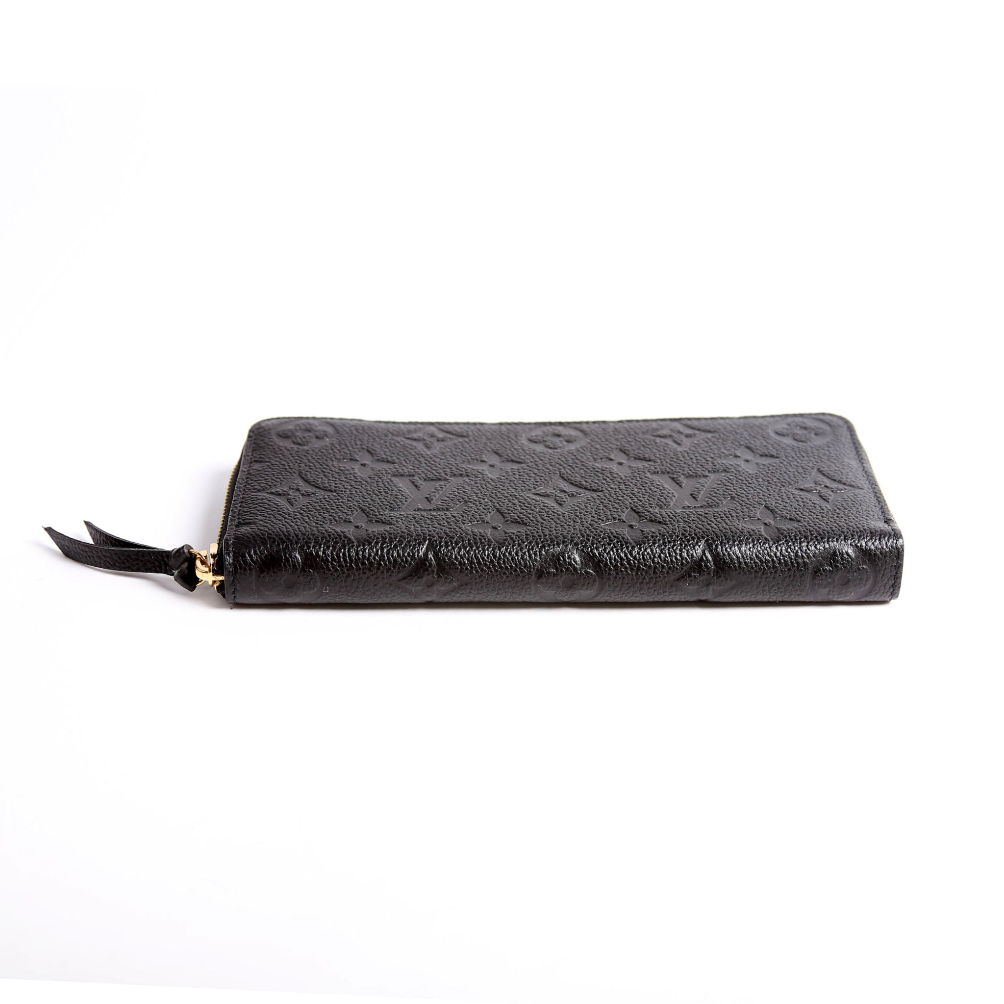 Clemence Wallet Empreinte Black