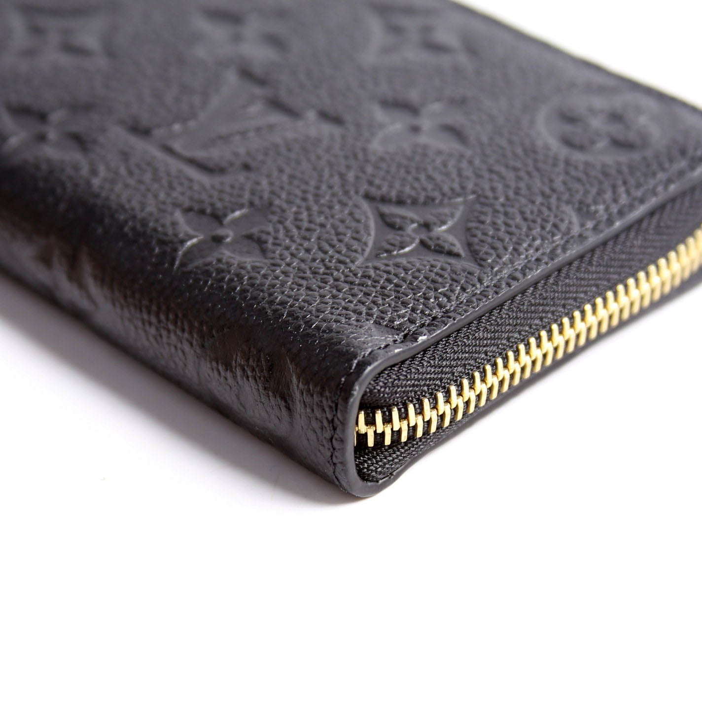 Clemence Wallet Empreinte Black