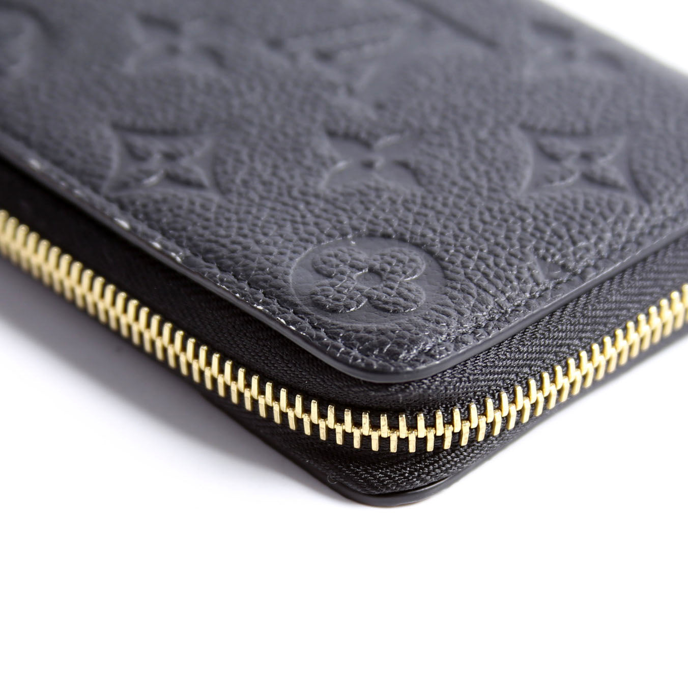 Clemence Wallet Empreinte Black