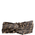FF Band Silk Headbands Brown