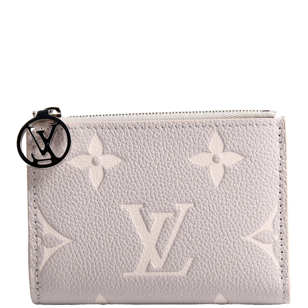 Lisa Wallet Bicolor Empreinte Grey