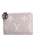 Lisa Wallet Bicolor Empreinte Grey
