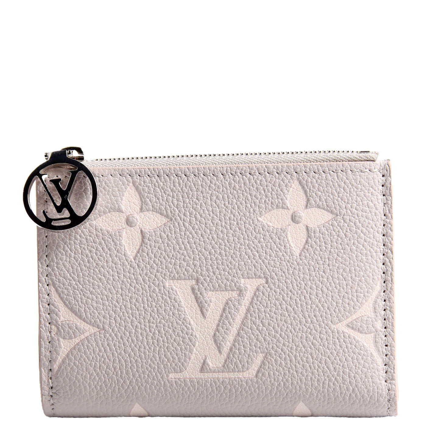 Lisa Wallet Bicolor Empreinte Grey
