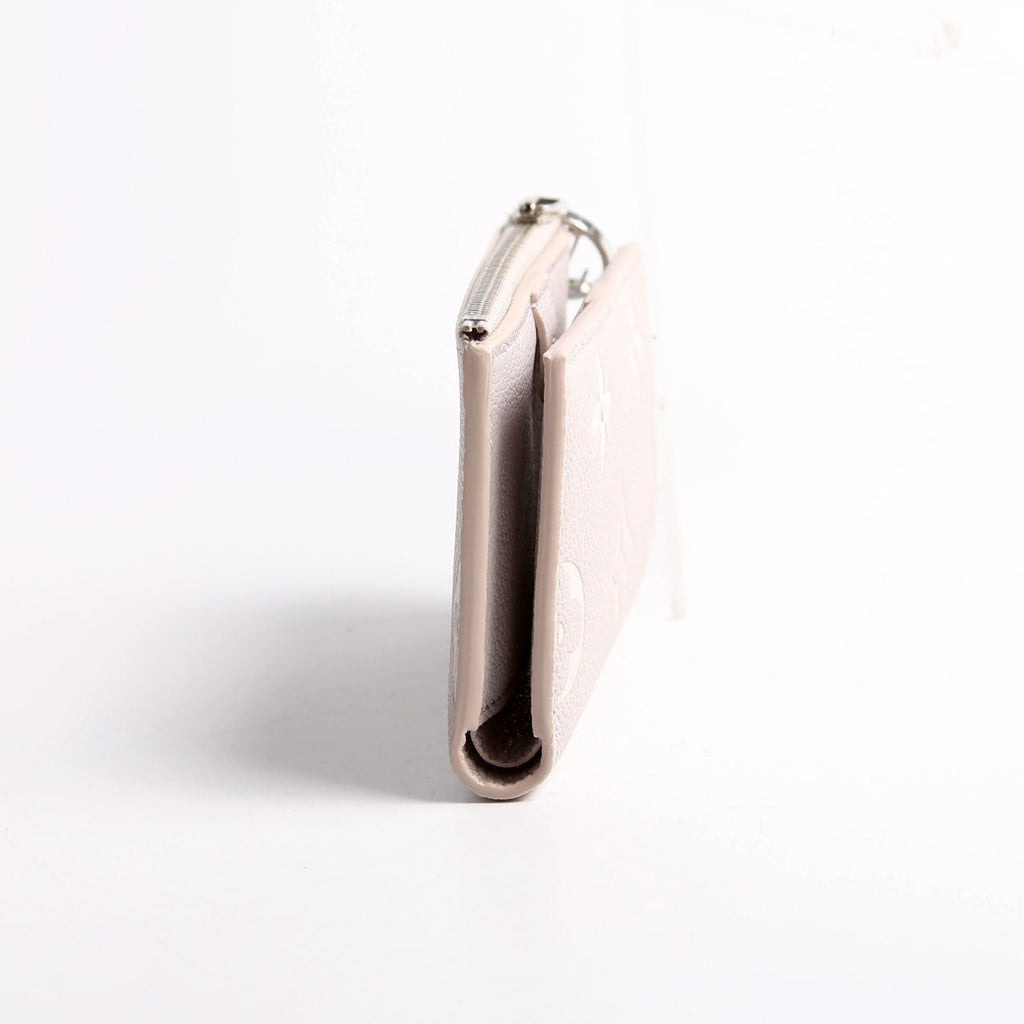 Lisa Wallet Bicolor Empreinte Grey