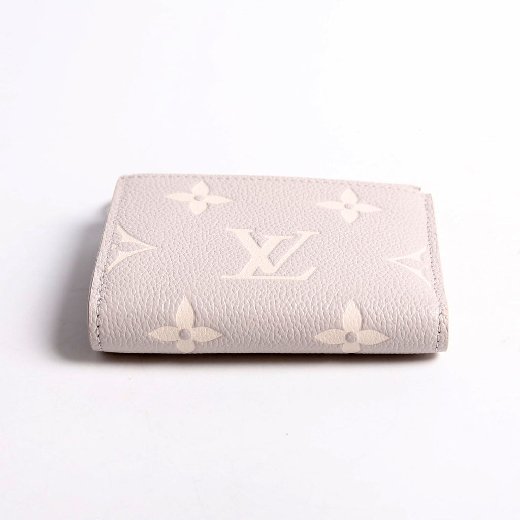 Lisa Wallet Bicolor Empreinte Grey