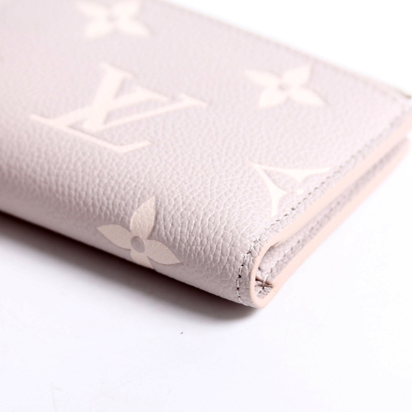 Lisa Wallet Bicolor Empreinte Grey