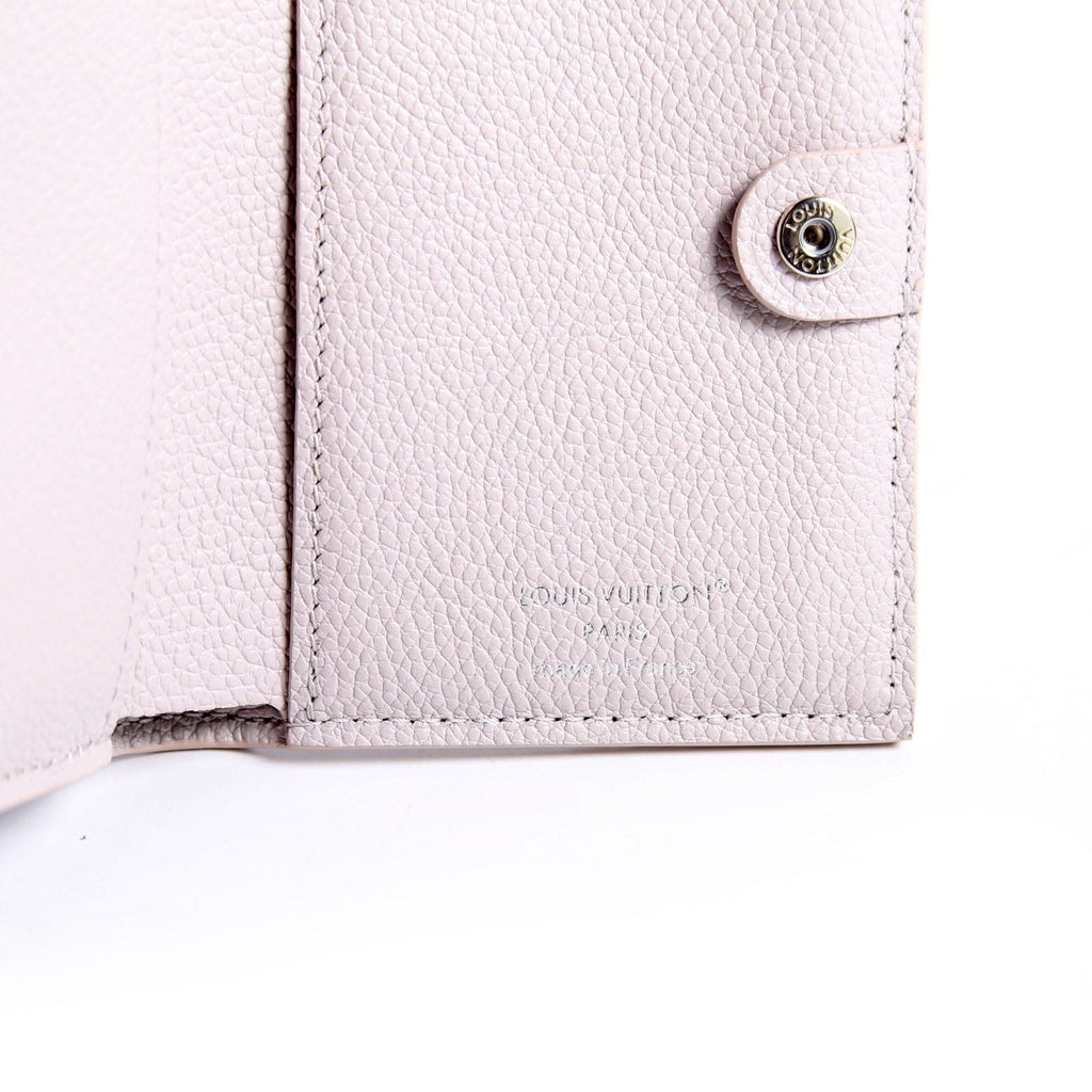 Lisa Wallet Bicolor Empreinte Grey