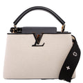 Capucines MM Taurillon/Canvas