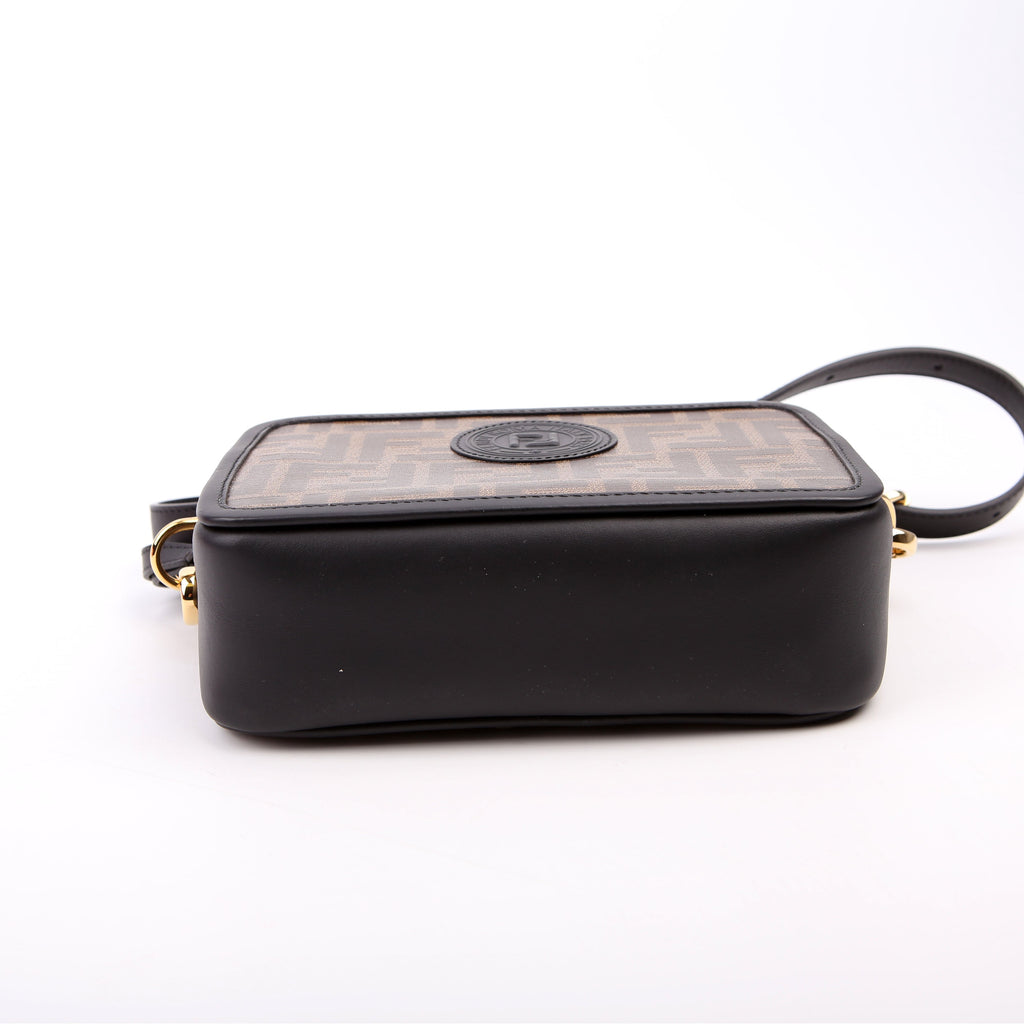8BS019 Zucca Coated Canvas Mini Camera Bag