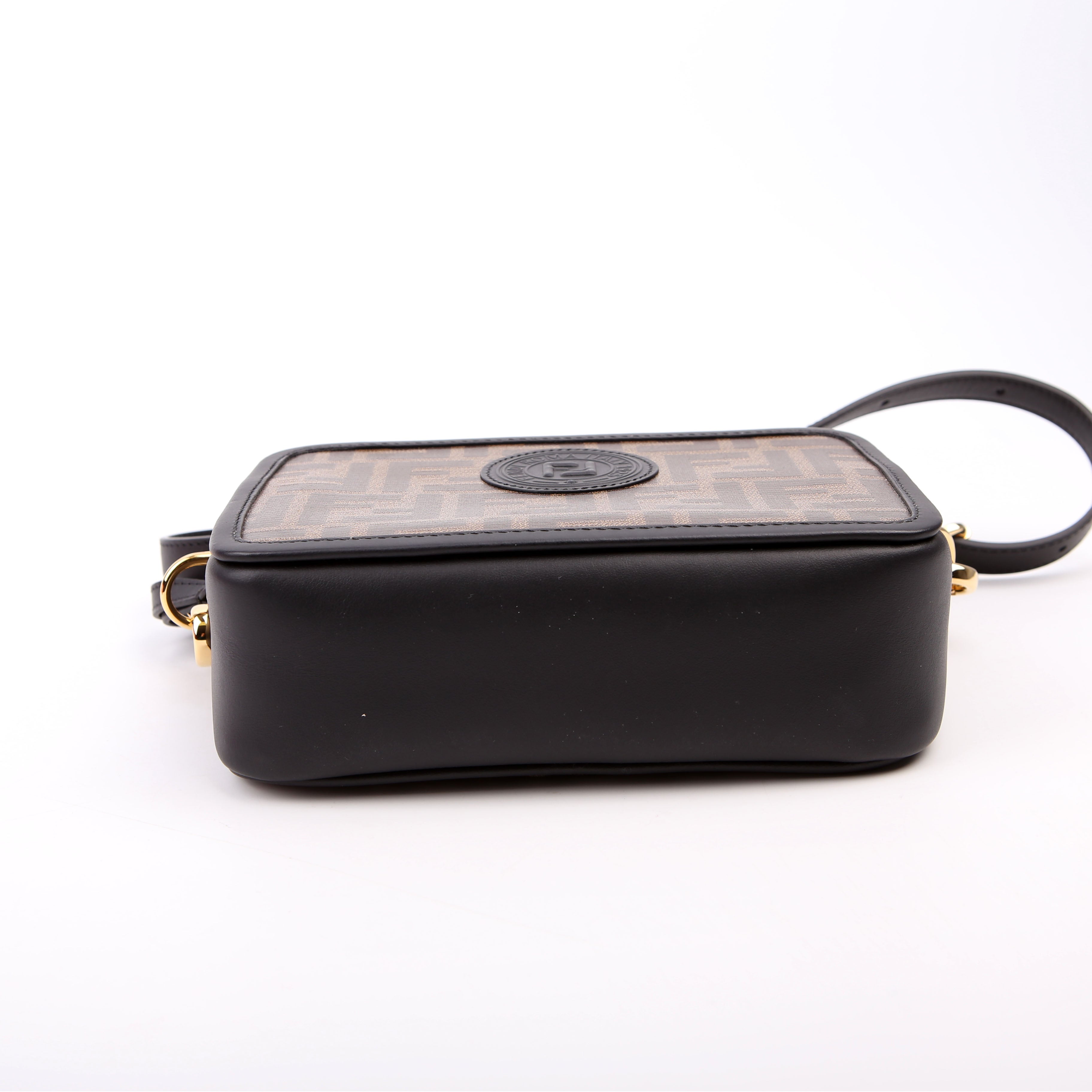 8BS019 Zucca Coated Canvas Mini Camera Bag