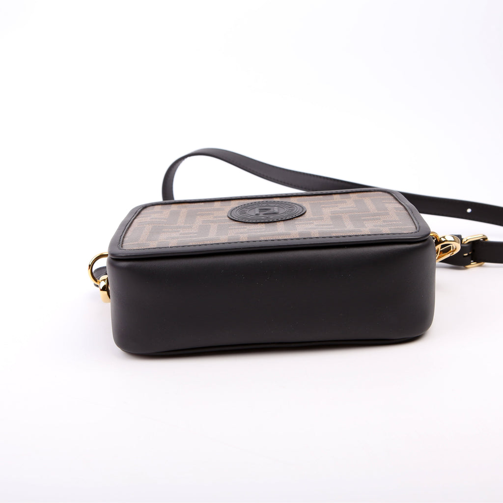 8BS019 Zucca Coated Canvas Mini Camera Bag