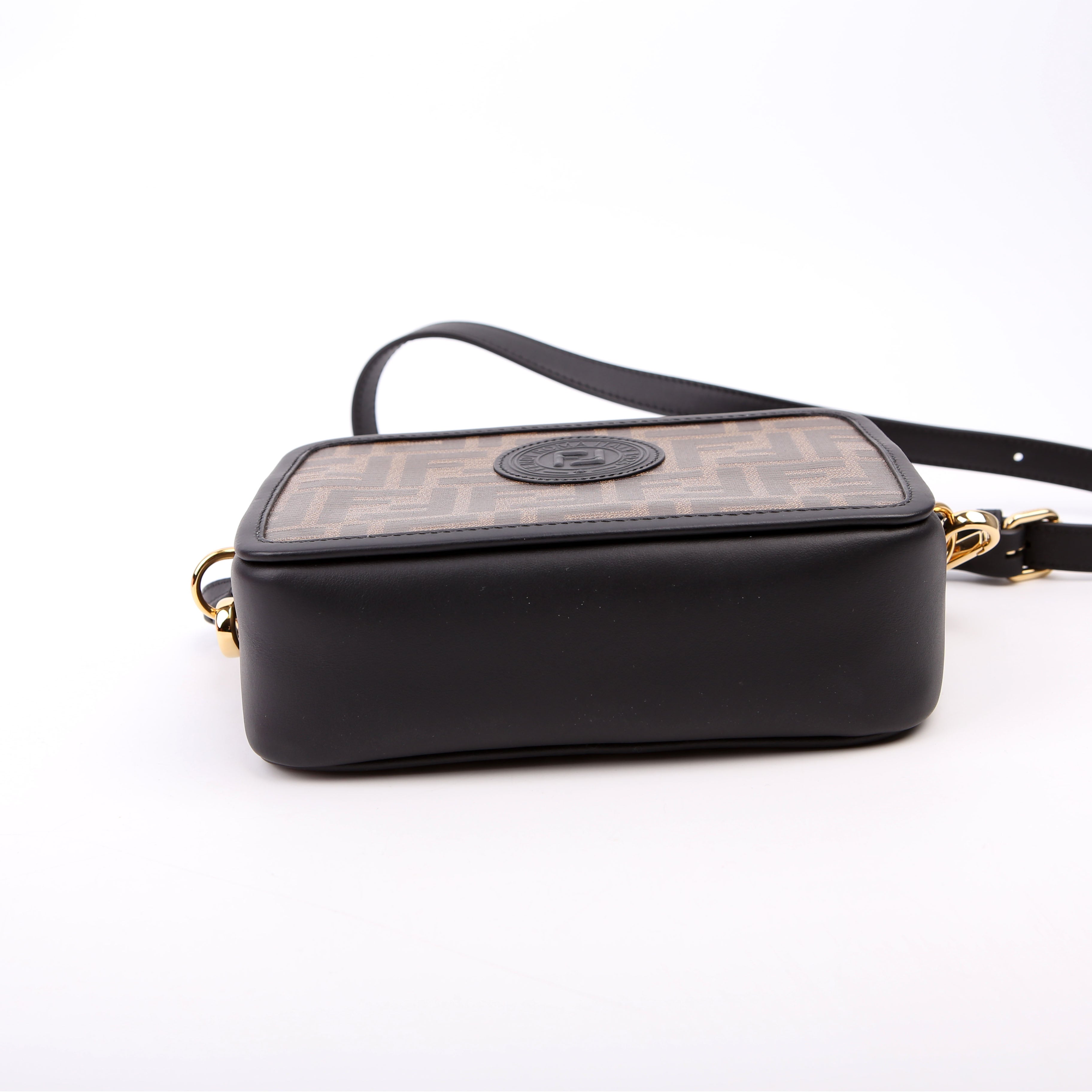 8BS019 Zucca Coated Canvas Mini Camera Bag