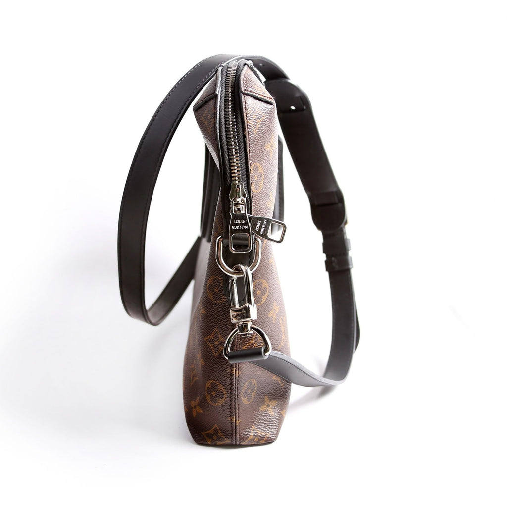 Porte Documents Jour Monogram Macassar Brown/Black