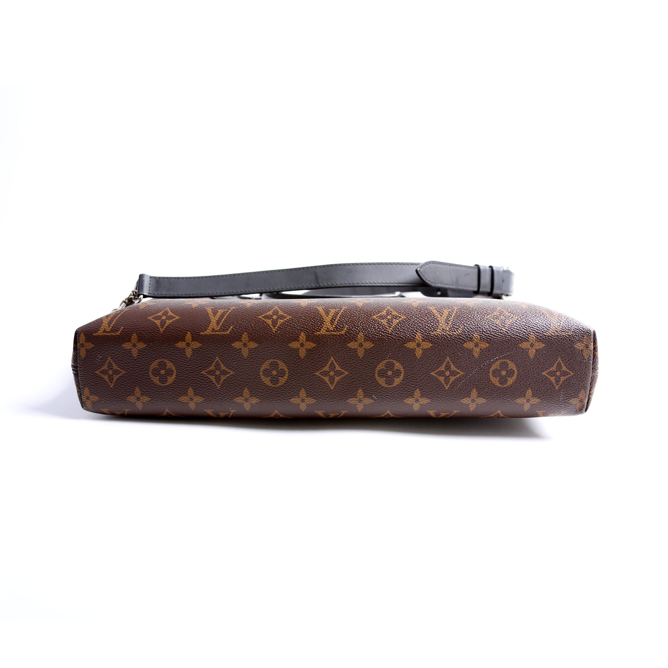 Porte Documents Jour Monogram Macassar Brown/Black