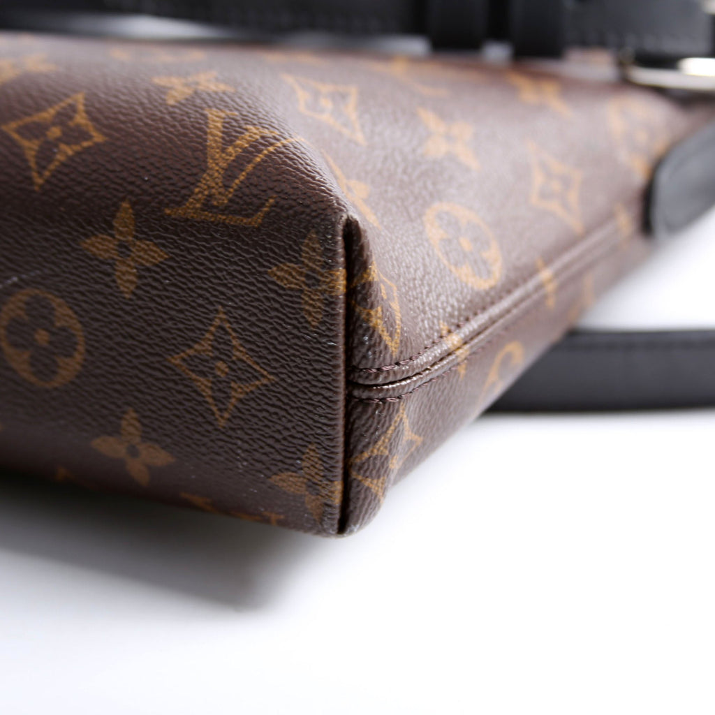Porte Documents Jour Monogram Macassar Brown/Black