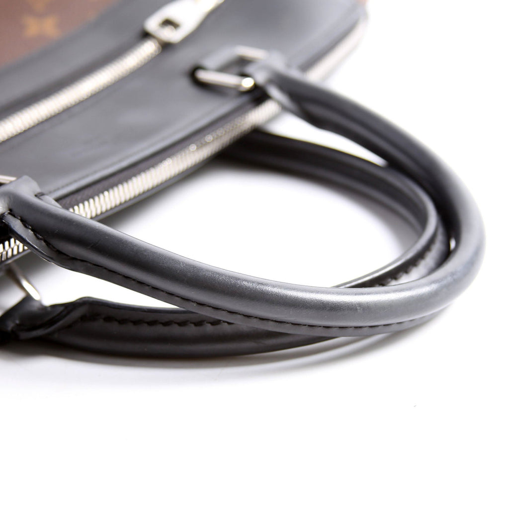 Porte Documents Jour Monogram Macassar Brown/Black