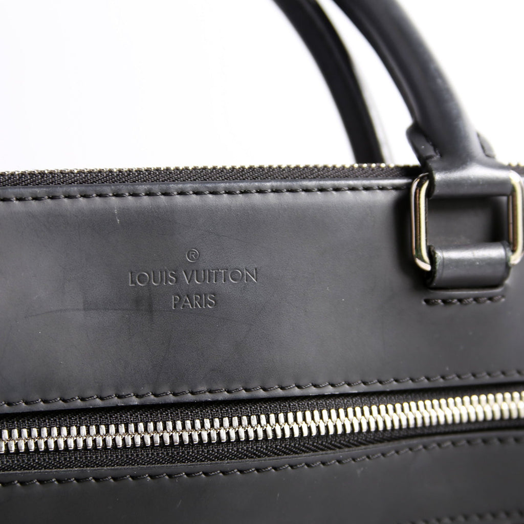 Porte Documents Jour Monogram Macassar Brown/Black
