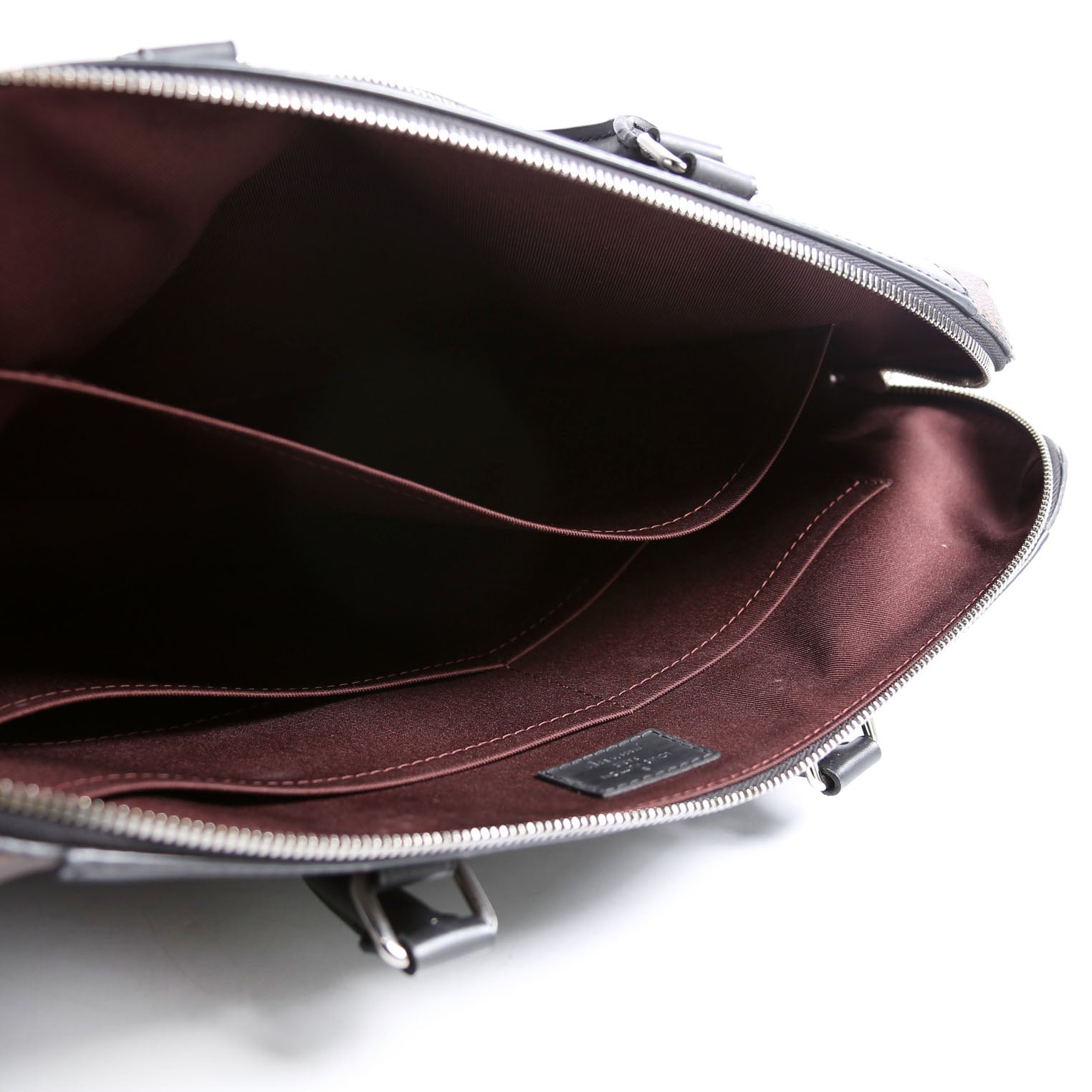 Porte Documents Jour Monogram Macassar Brown/Black
