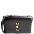 Dylan Small Shoulder Black/Gold
