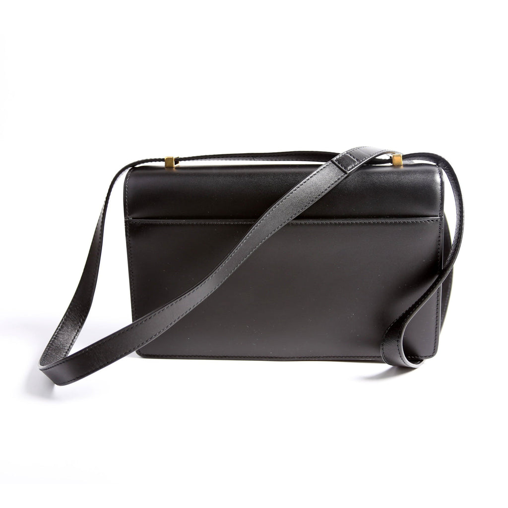 Dylan Small Shoulder Black/Gold