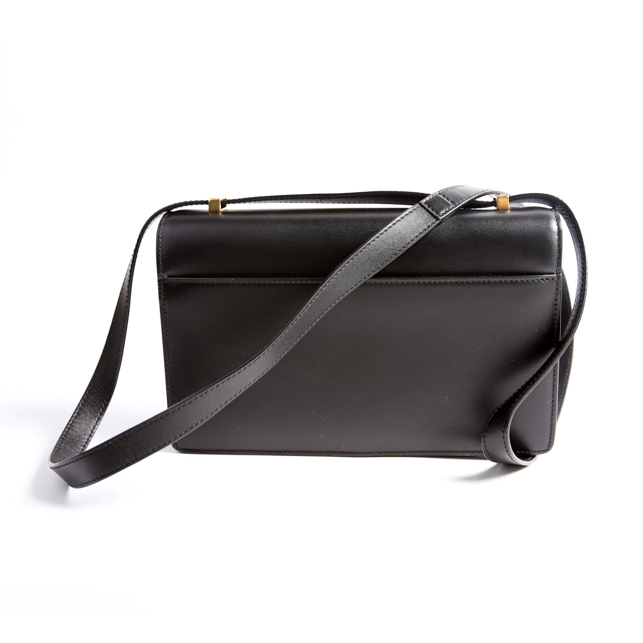 Dylan Small Shoulder Black/Gold