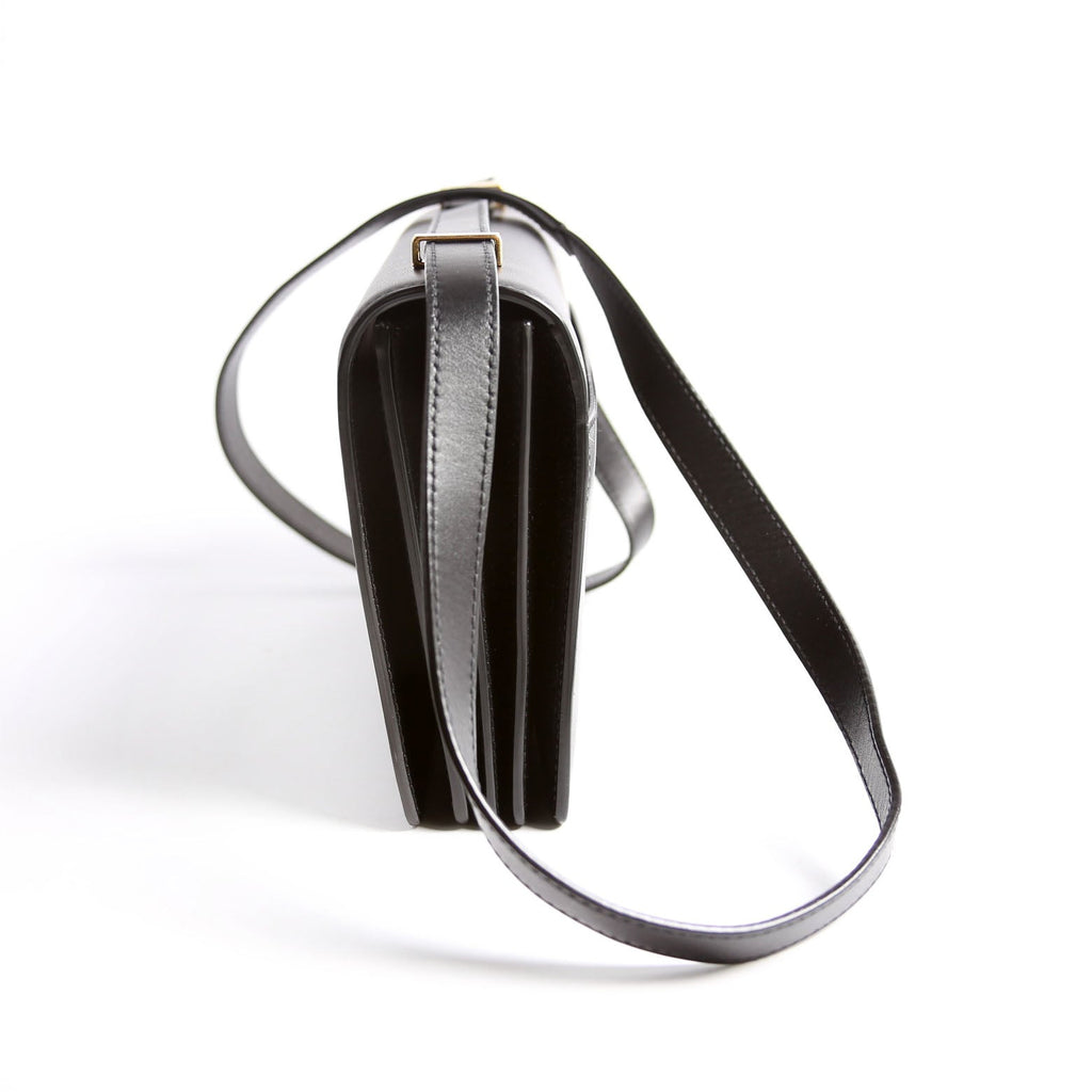 Dylan Small Shoulder Black/Gold