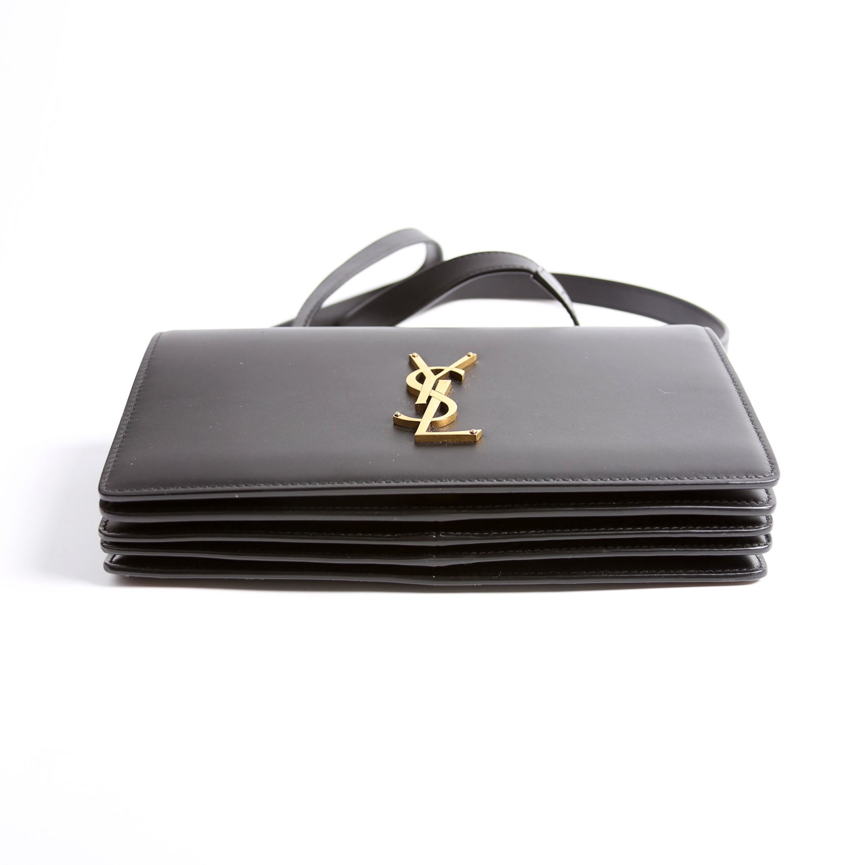 Dylan Small Shoulder Black/Gold
