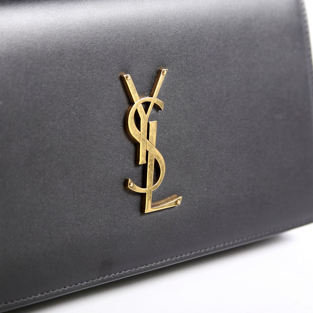 Dylan Small Shoulder Black/Gold