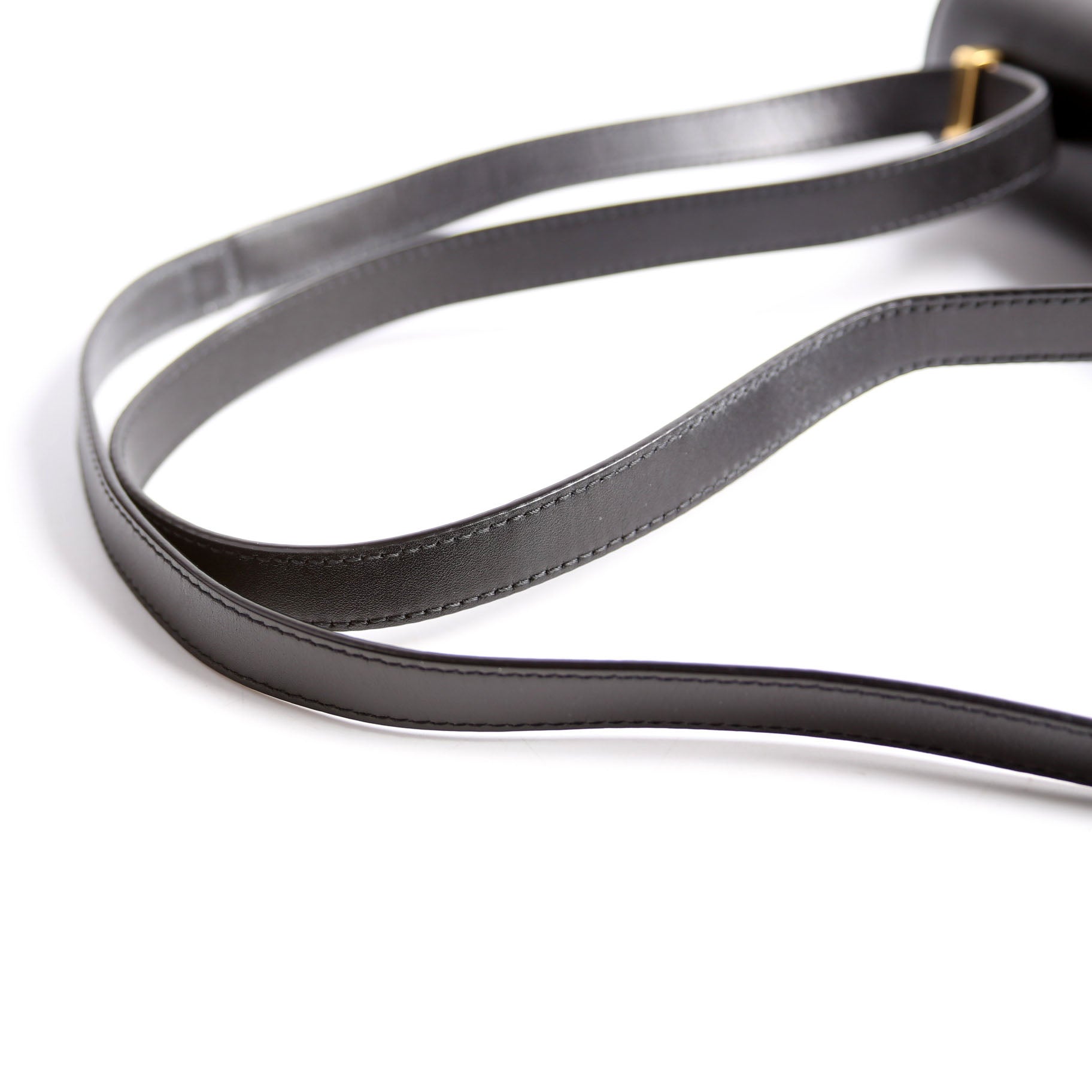 Dylan Small Shoulder Black/Gold