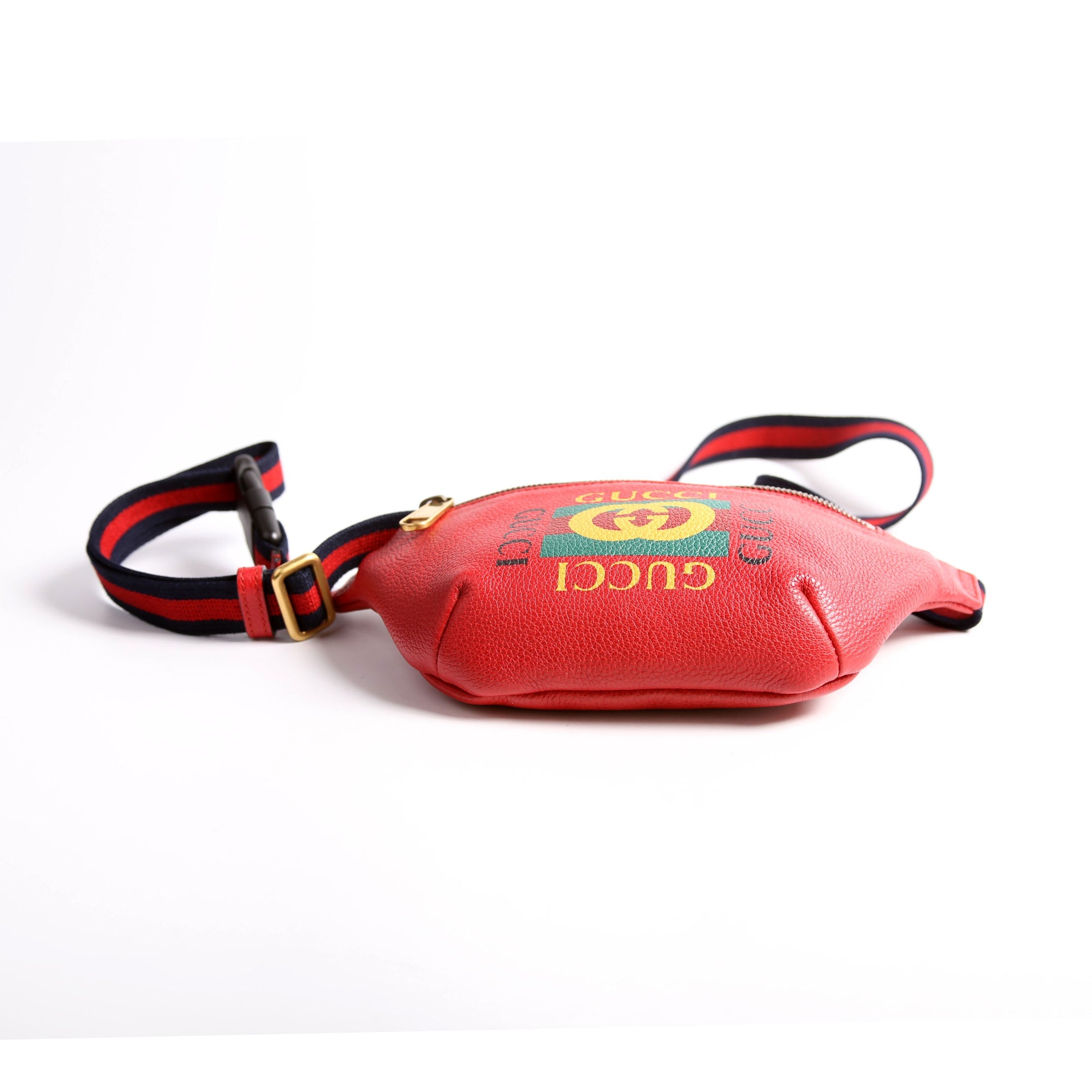Gucci 527792 Retro Belt Bag Red/Navy