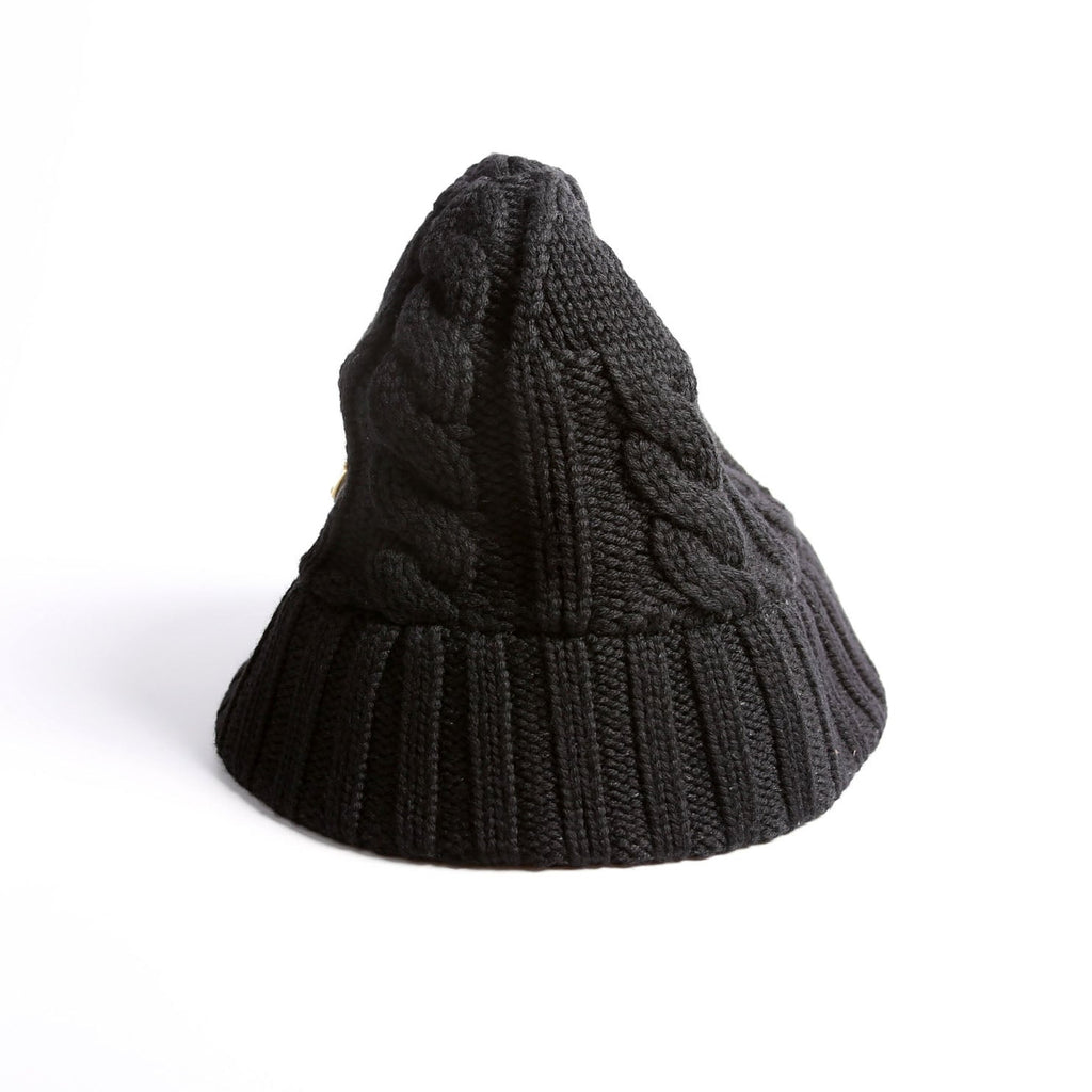 Prada 1HC338 Wool Cable Knit Triangle Logo Size Small
