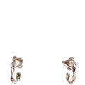 EARRINGS: PETITE INFINITY HUGGIE HOOPS 925/PAVE