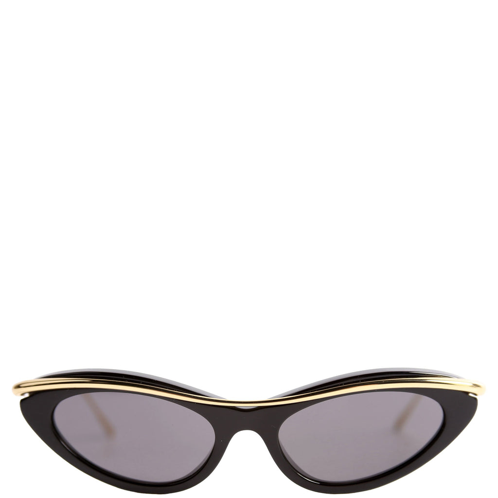 LW401661 Whirl Cat Eye Sunglasses Black