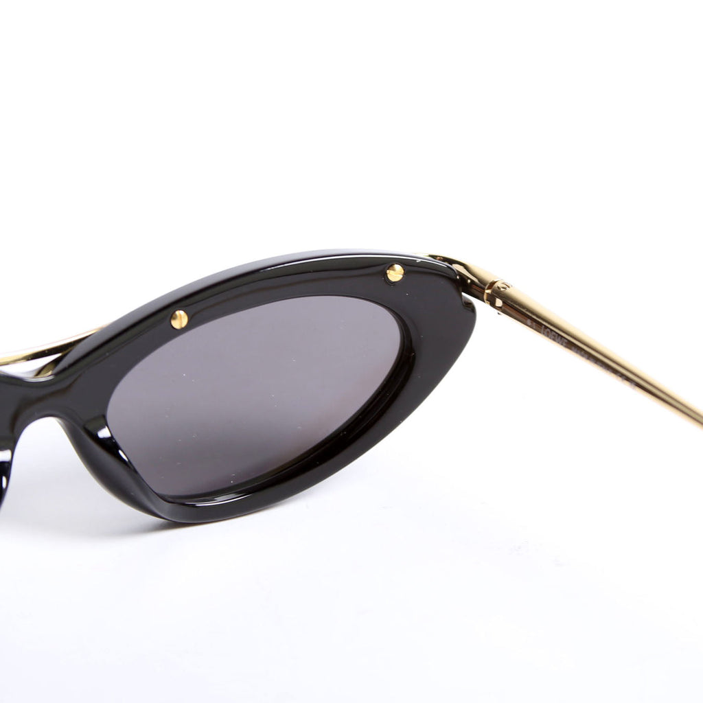 LW401661 Whirl Cat Eye Sunglasses Black
