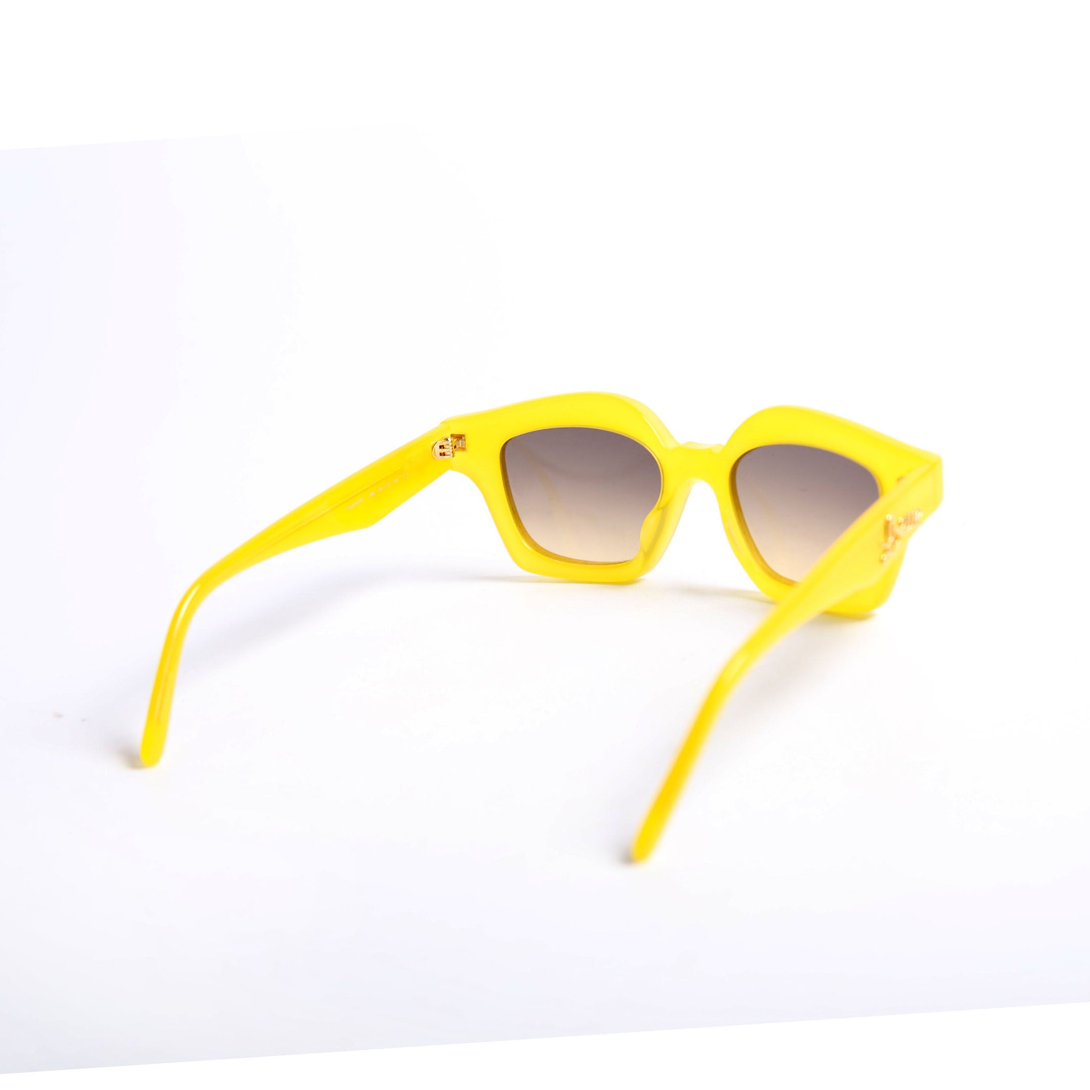 LW400781 Acetate Sunglasses Yellow
