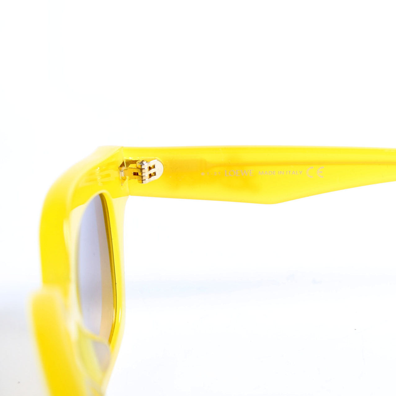 LW400781 Acetate Sunglasses Yellow