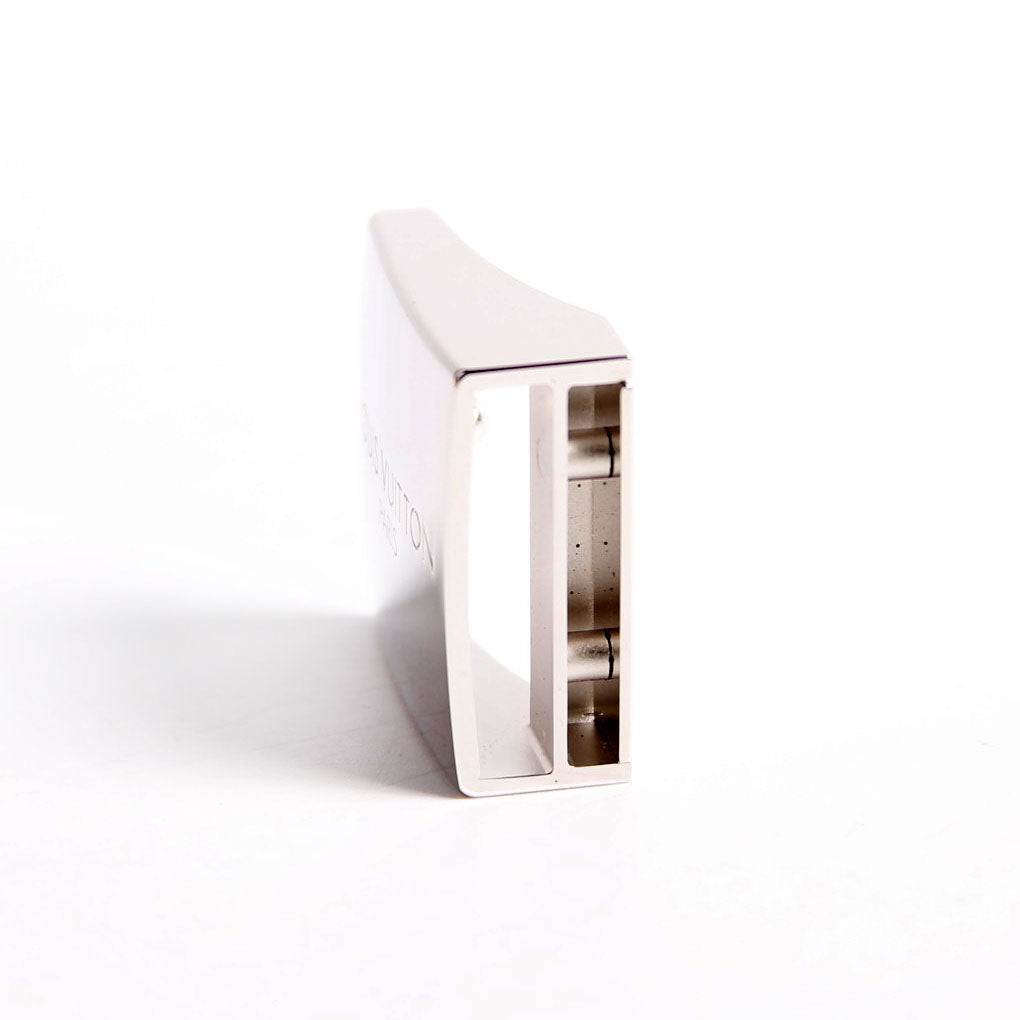 LV Paris Square Buckle Silver