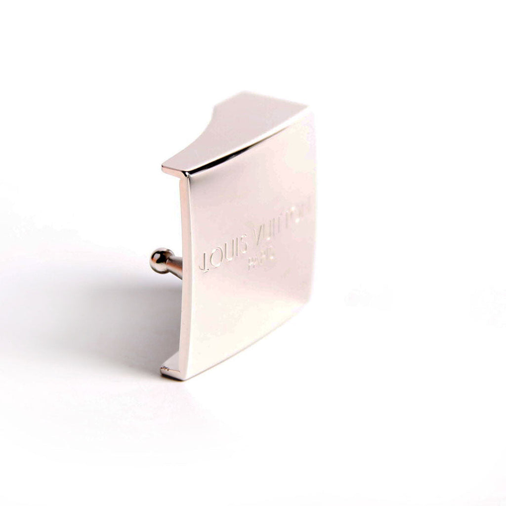 LV Paris Square Buckle Silver
