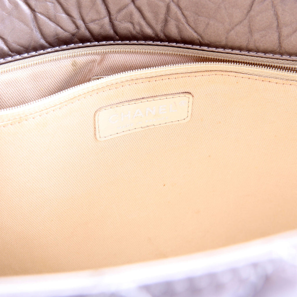 Reissue Tall Tote Quilted Aged Calfskin14M Silver