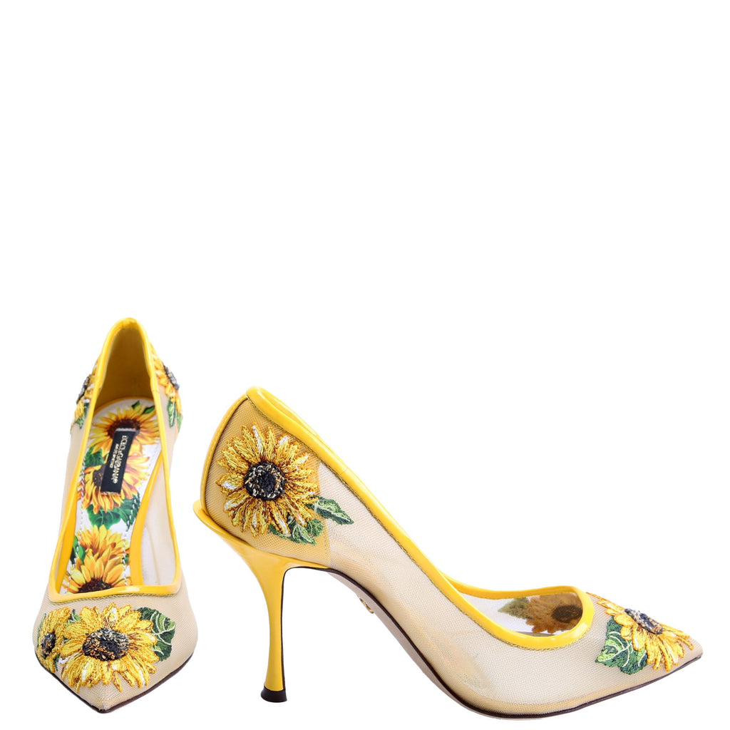 Sunflower Mesh Pumps Size 37.5