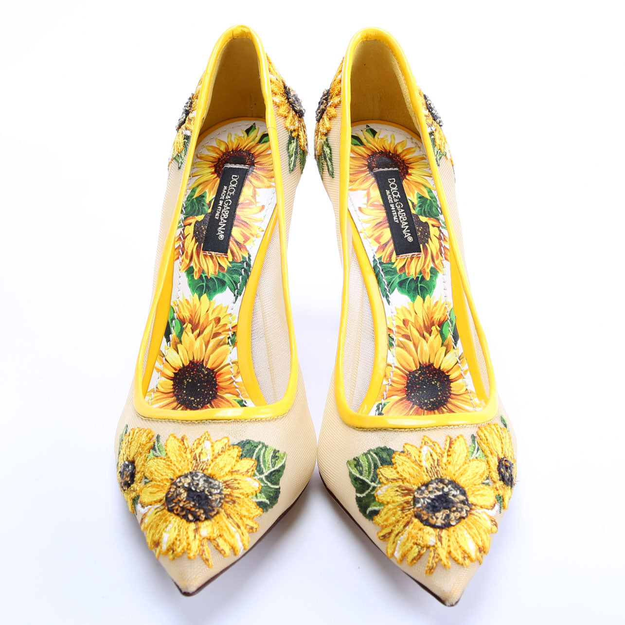 Sunflower Mesh Pumps Size 37.5