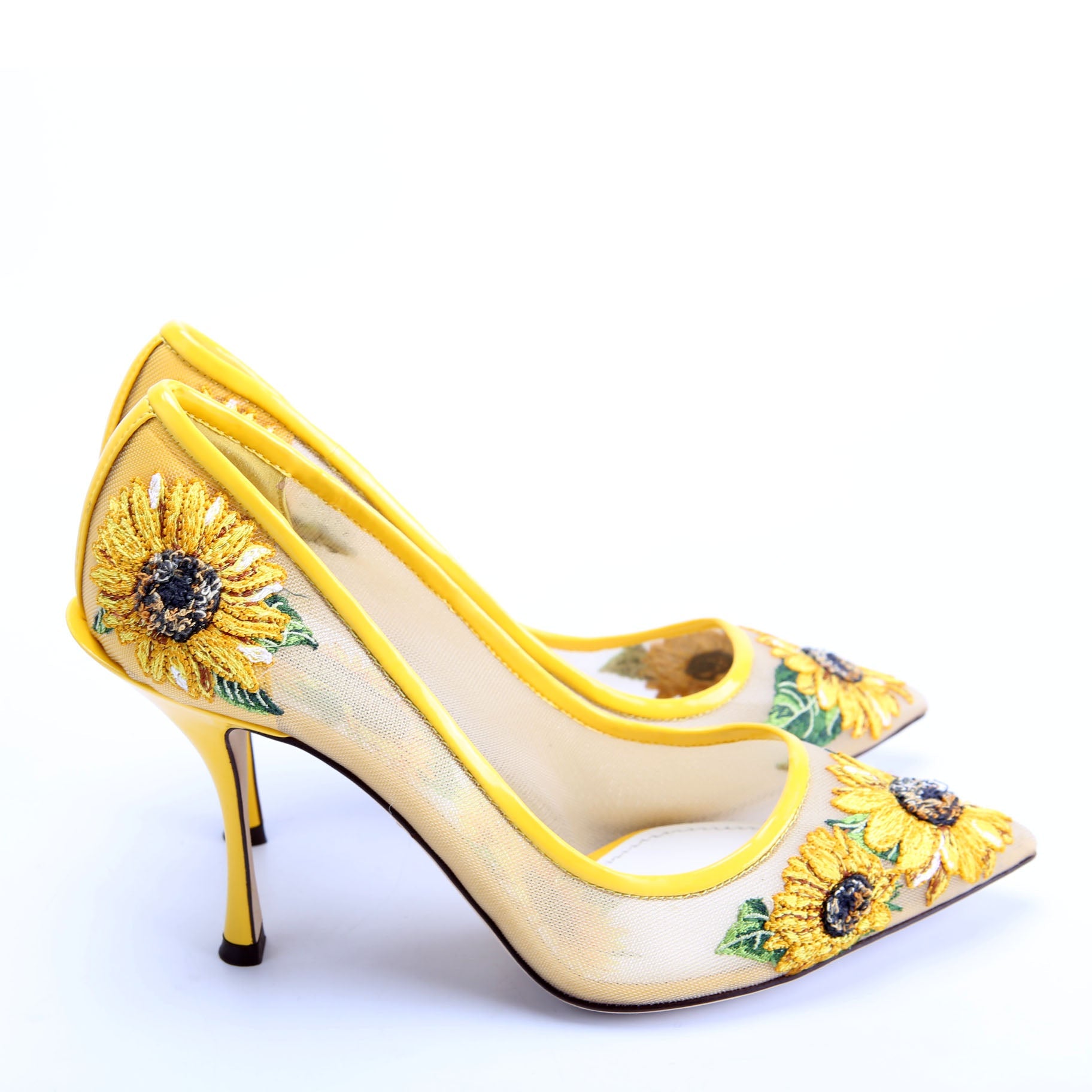Sunflower Mesh Pumps Size 37.5