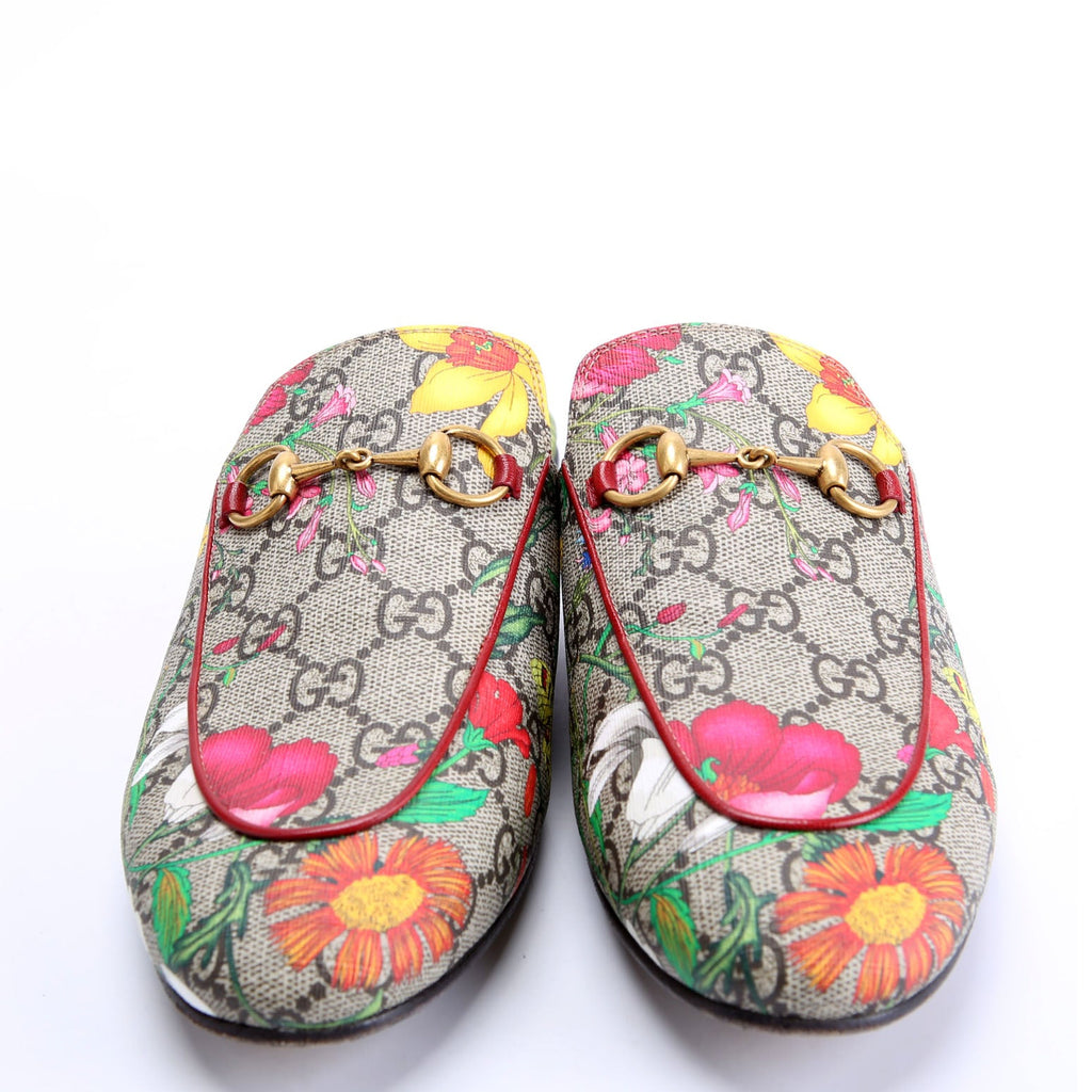 Princetown Floral Mules Size 37.5