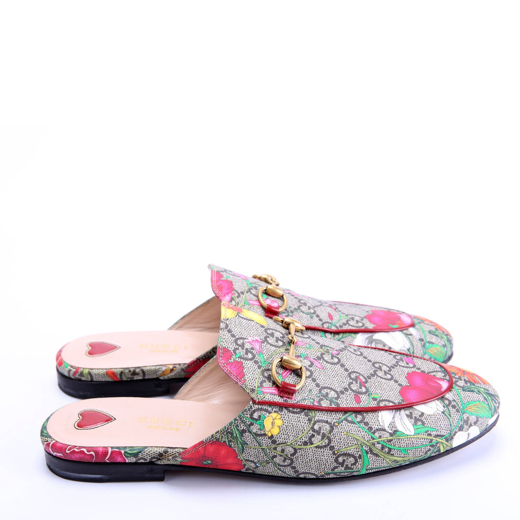 Princetown Floral Mules Size 37.5